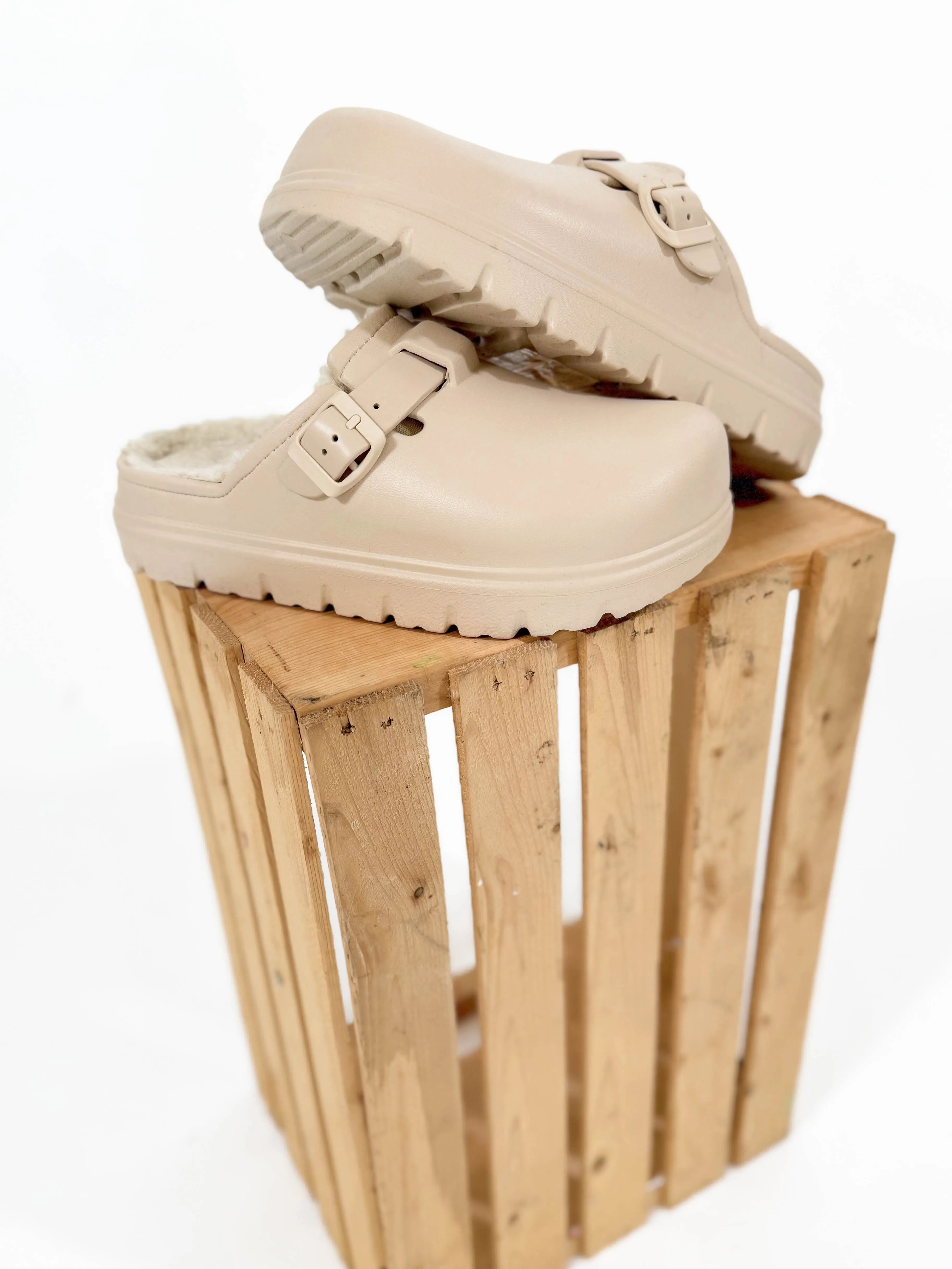 Birkley Faux Fur Clog
