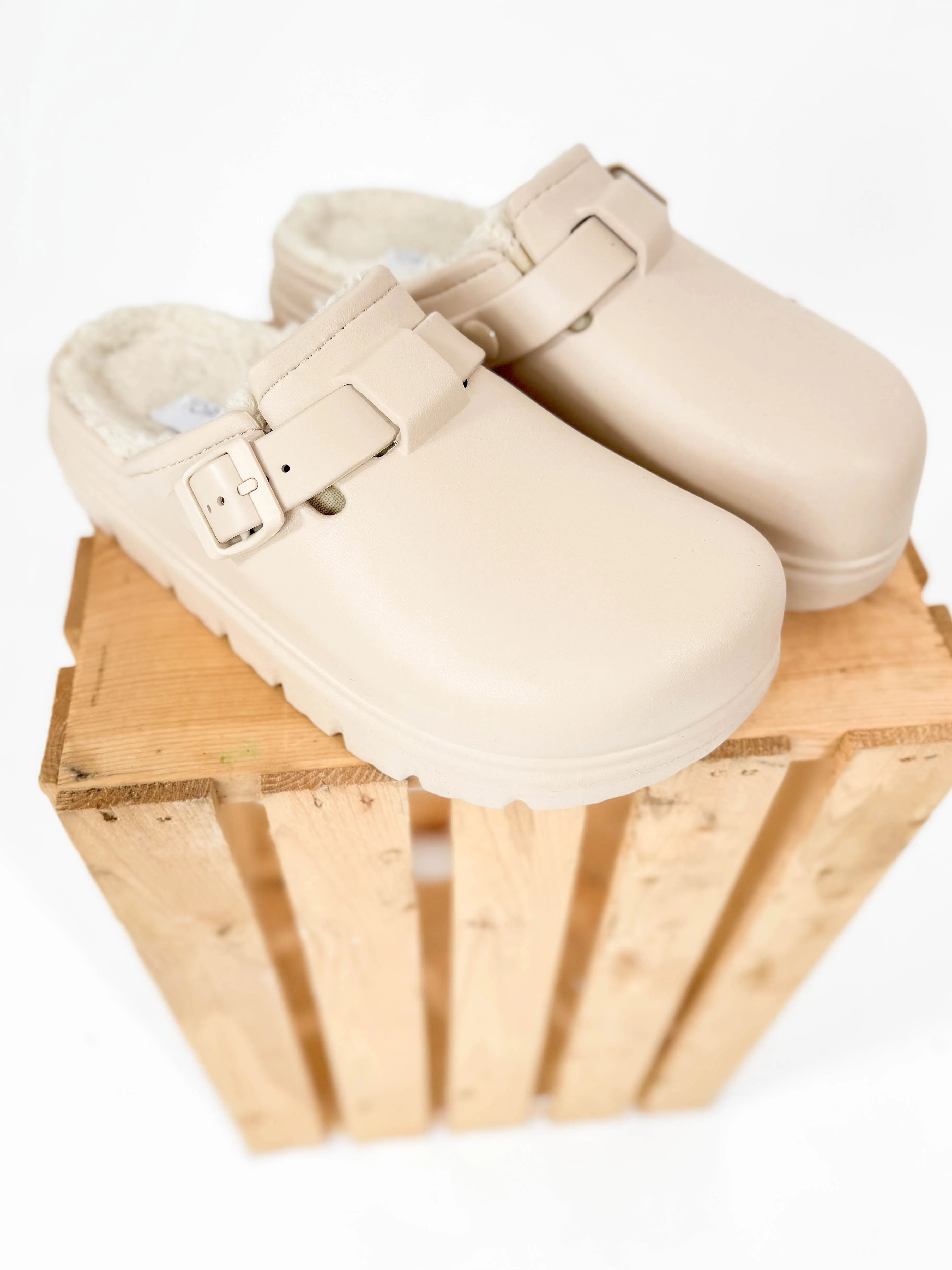 Birkley Faux Fur Clog