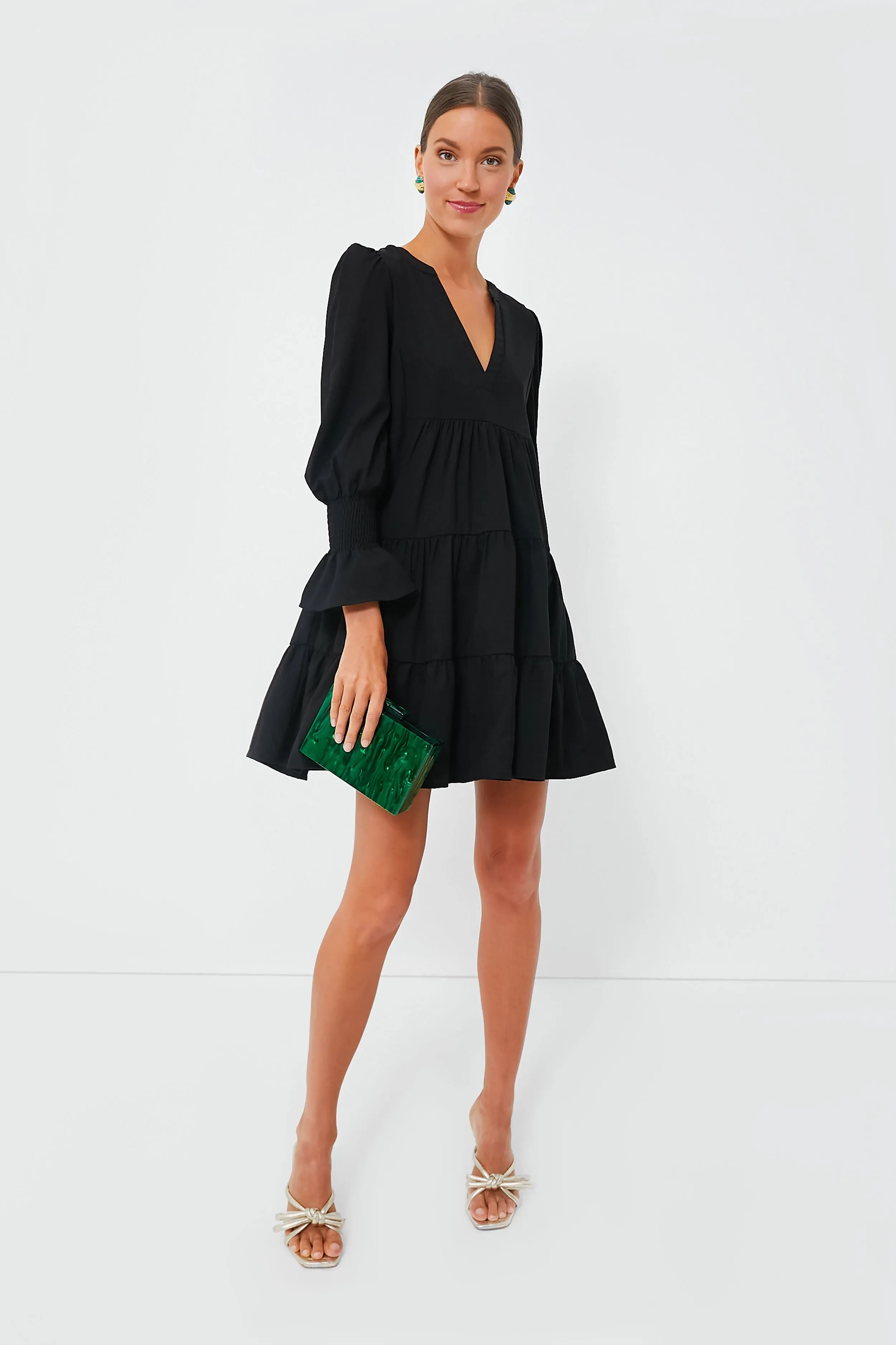 Black Crepe Kenzo Dress