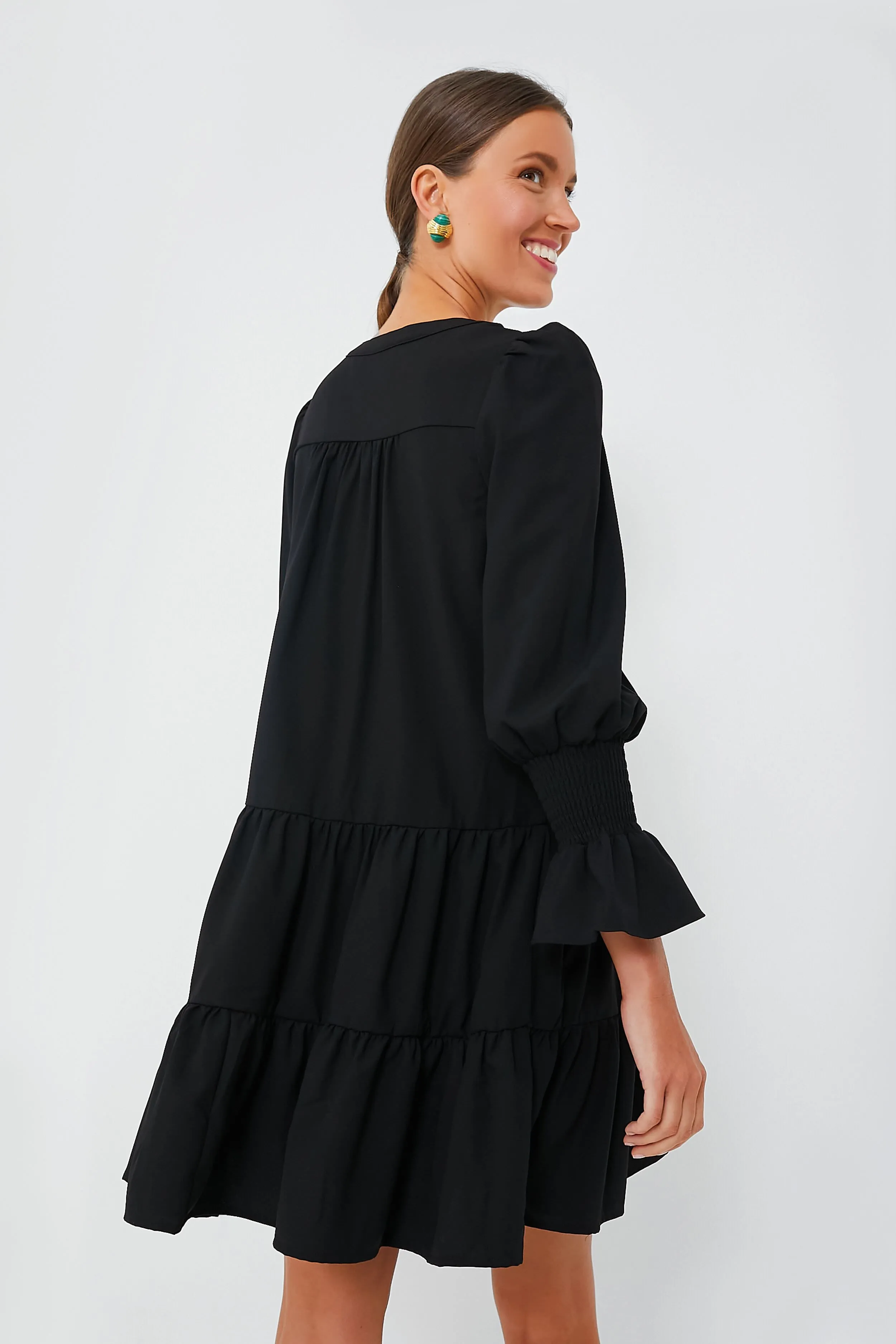 Black Crepe Kenzo Dress