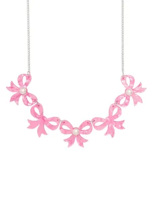 Bow Link Necklace