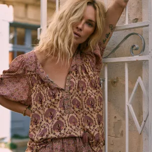 Chteau Short Sleeve Blouse