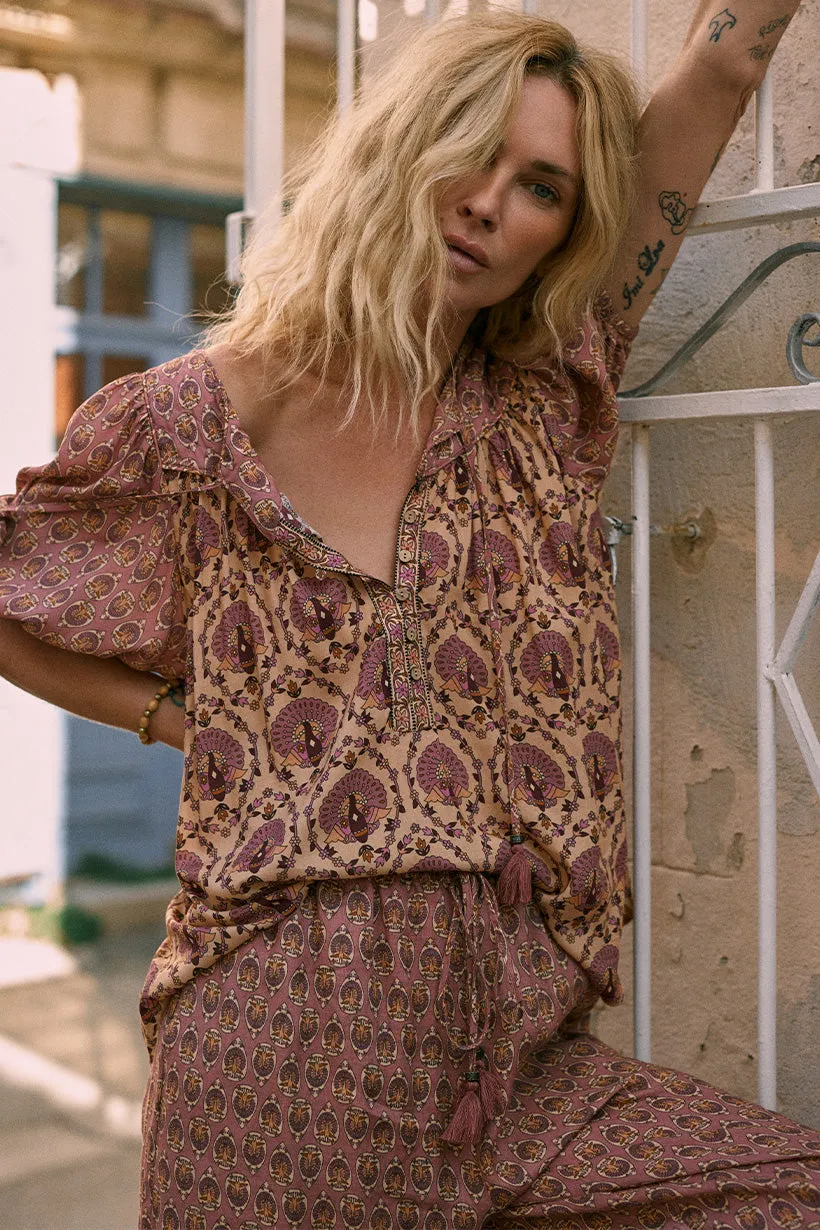 Chteau Short Sleeve Blouse