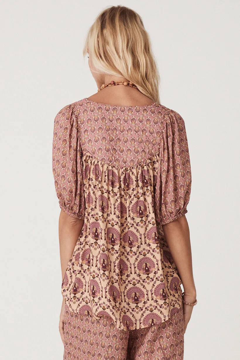 Chteau Short Sleeve Blouse