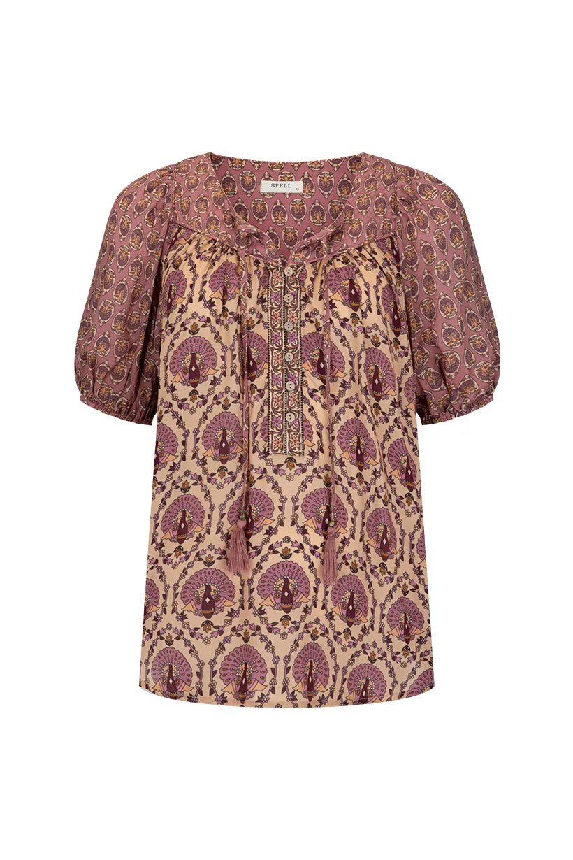Chteau Short Sleeve Blouse