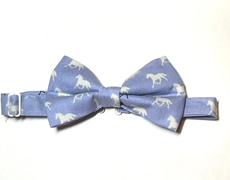 Derby Horses Self Tie Bow Ties