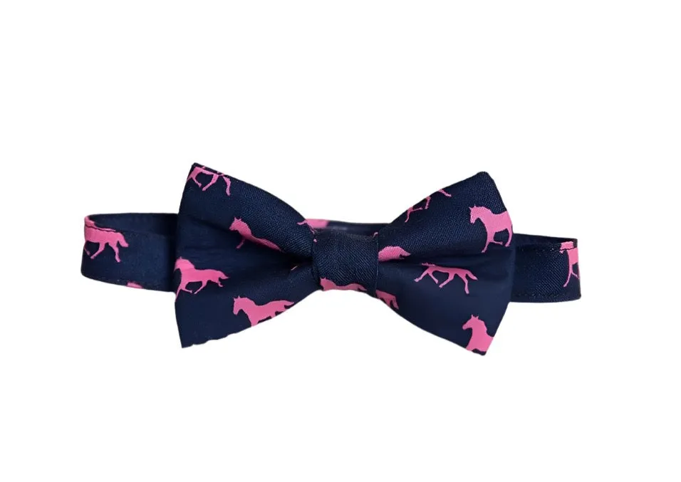 Derby Horses Self Tie Bow Ties