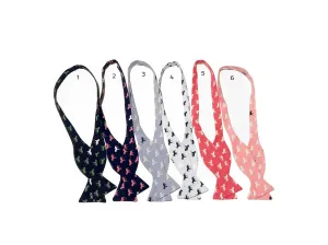 Derby Horses Self Tie Bow Ties