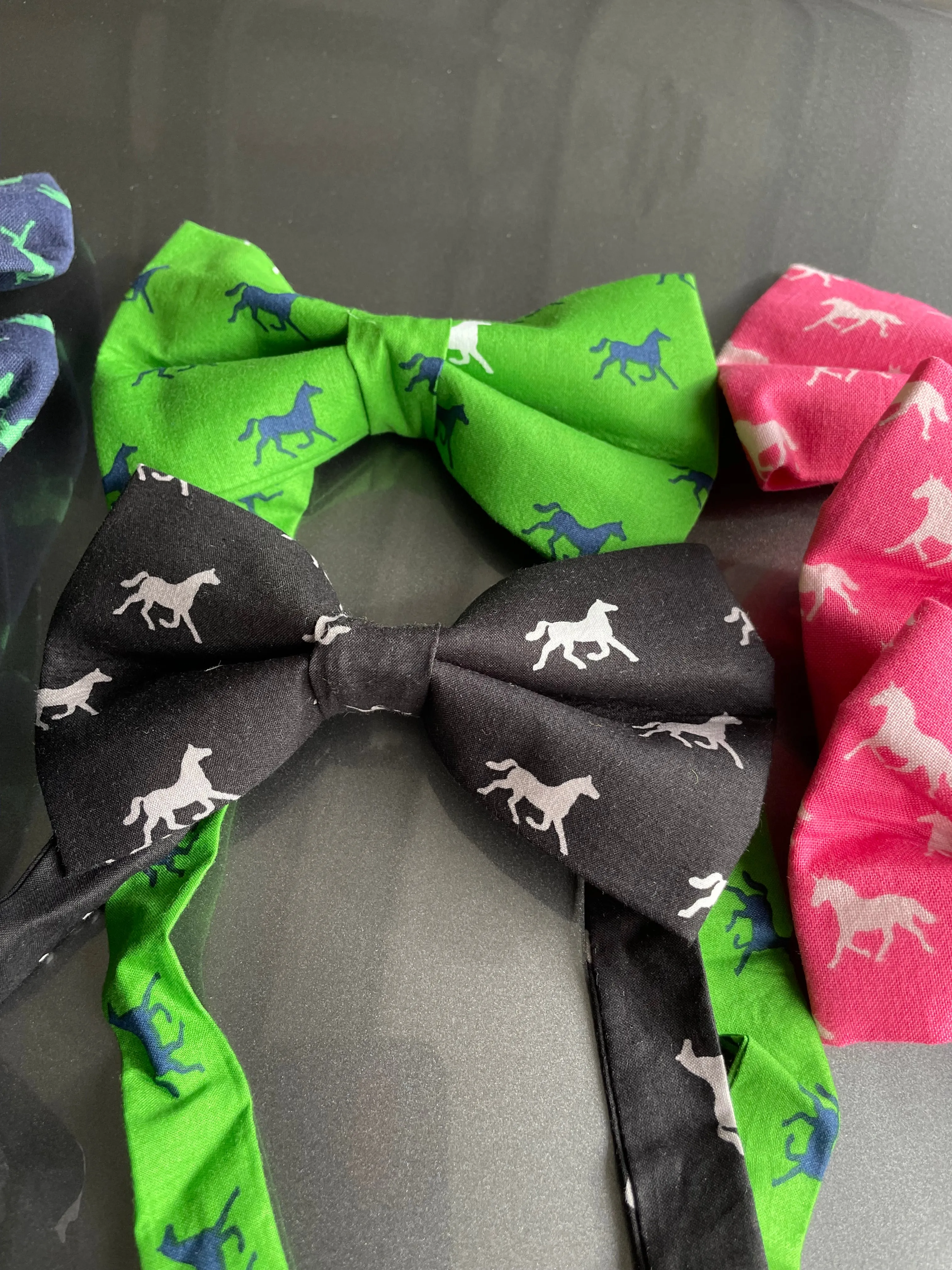 Derby Horses Self Tie Bow Ties
