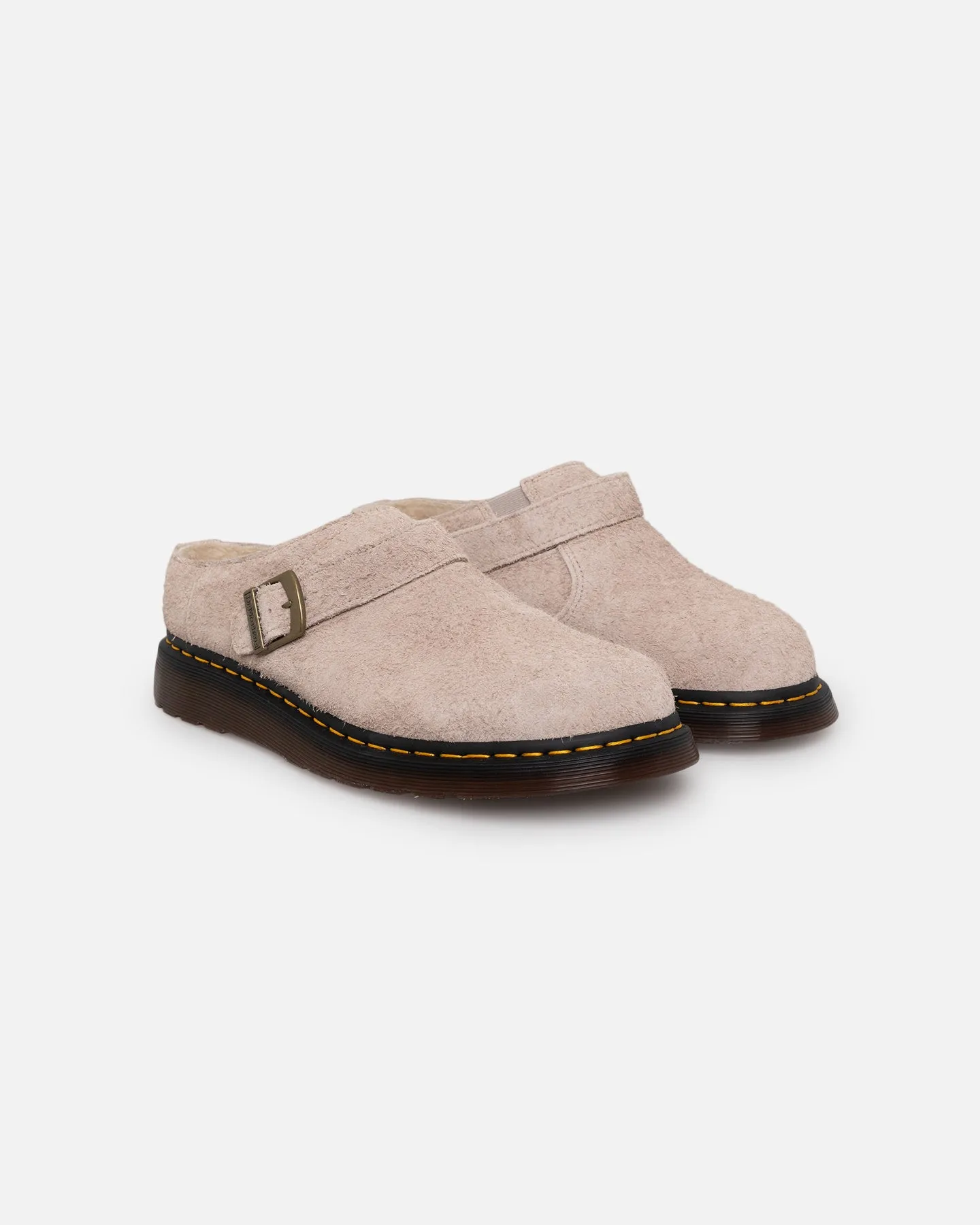 Dr. Martens Isham Buckle Mule Taupe