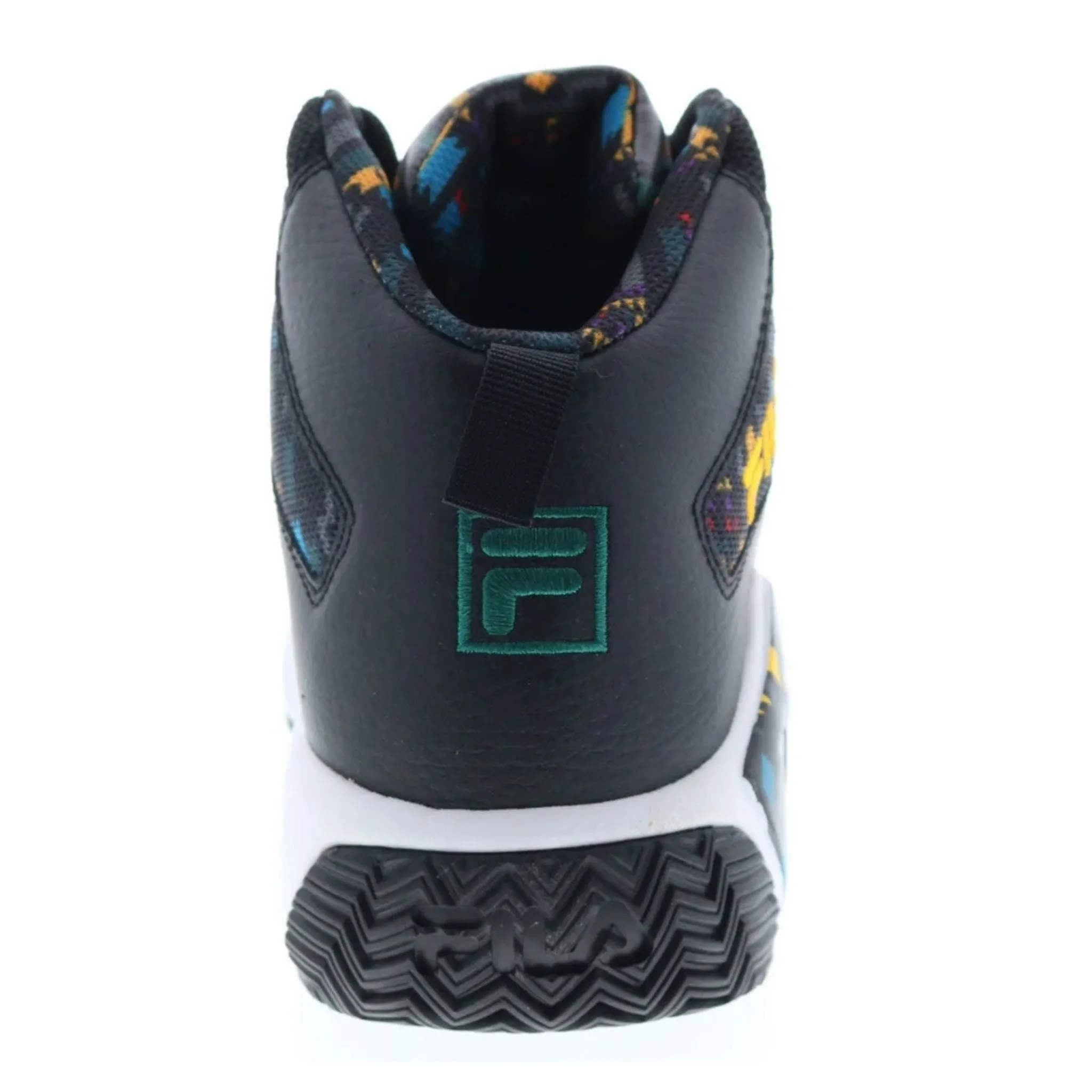 Fila Men's 1BM01265-042 MB Jamal Mashburn Black June Bug Saffron Retro Basketball Shoes