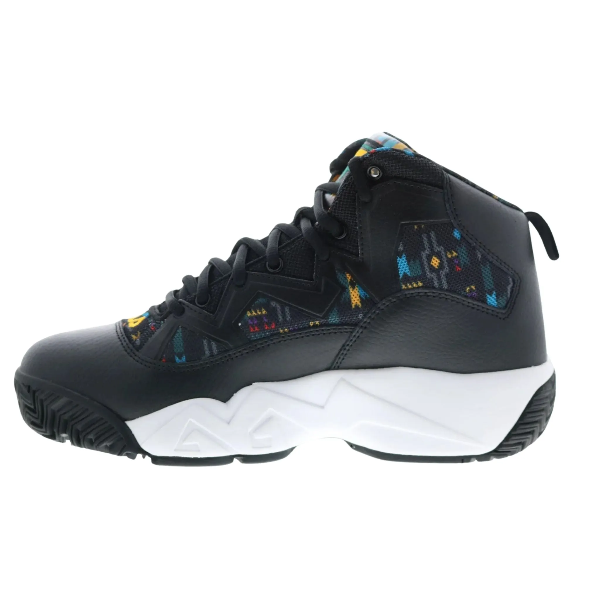 Fila Men's 1BM01265-042 MB Jamal Mashburn Black June Bug Saffron Retro Basketball Shoes