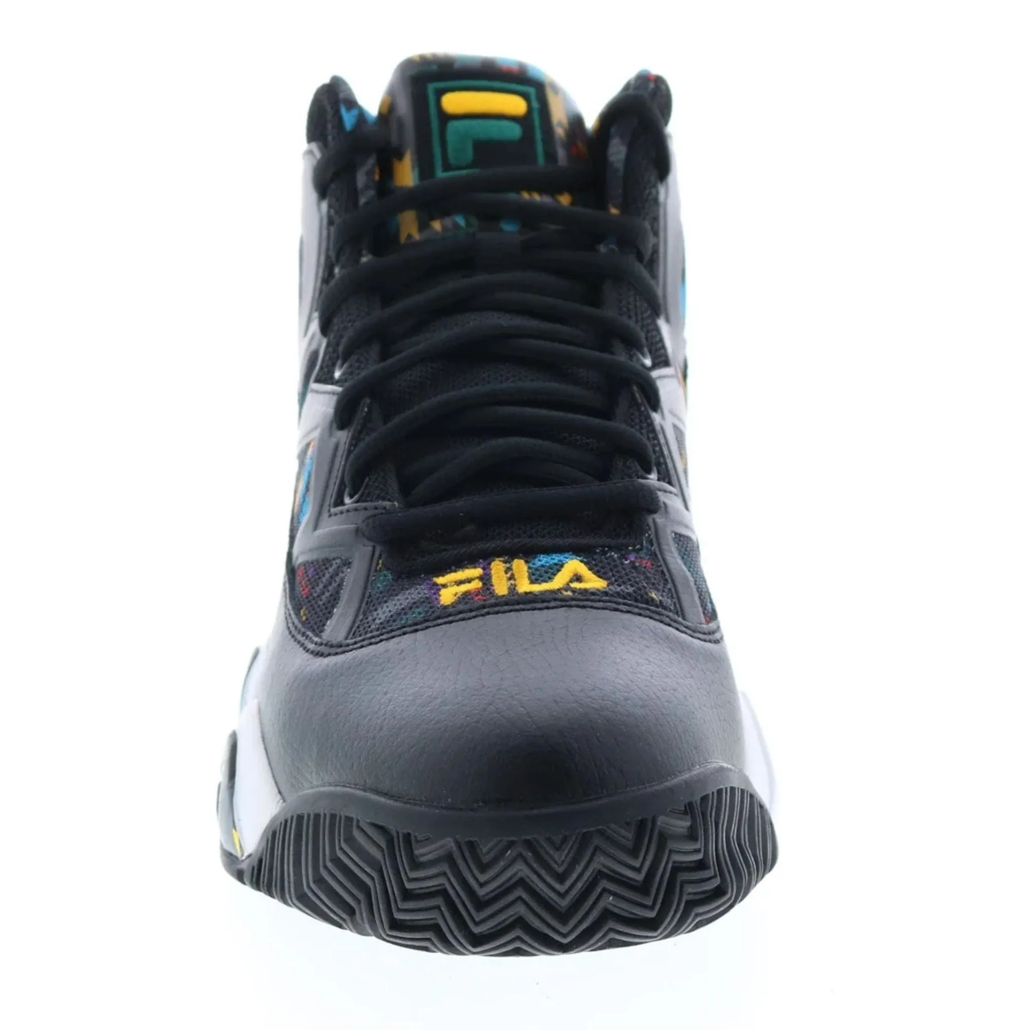 Fila Men's 1BM01265-042 MB Jamal Mashburn Black June Bug Saffron Retro Basketball Shoes