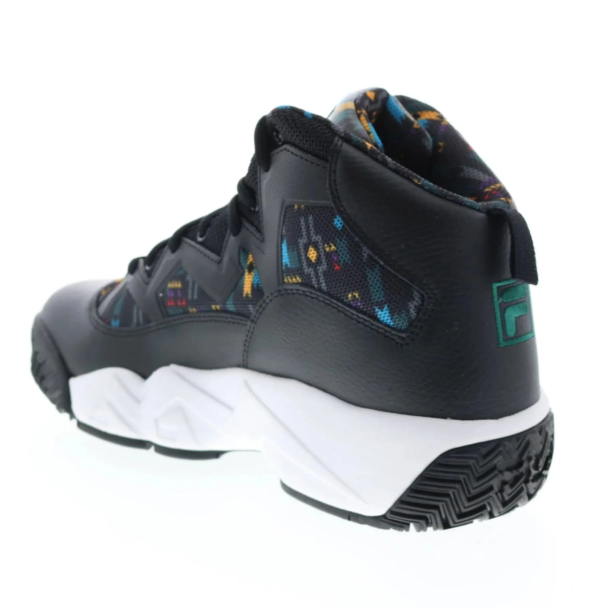 Fila Men's 1BM01265-042 MB Jamal Mashburn Black June Bug Saffron Retro Basketball Shoes