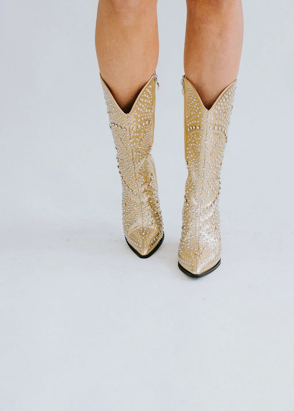 Kick Back Stud Boots