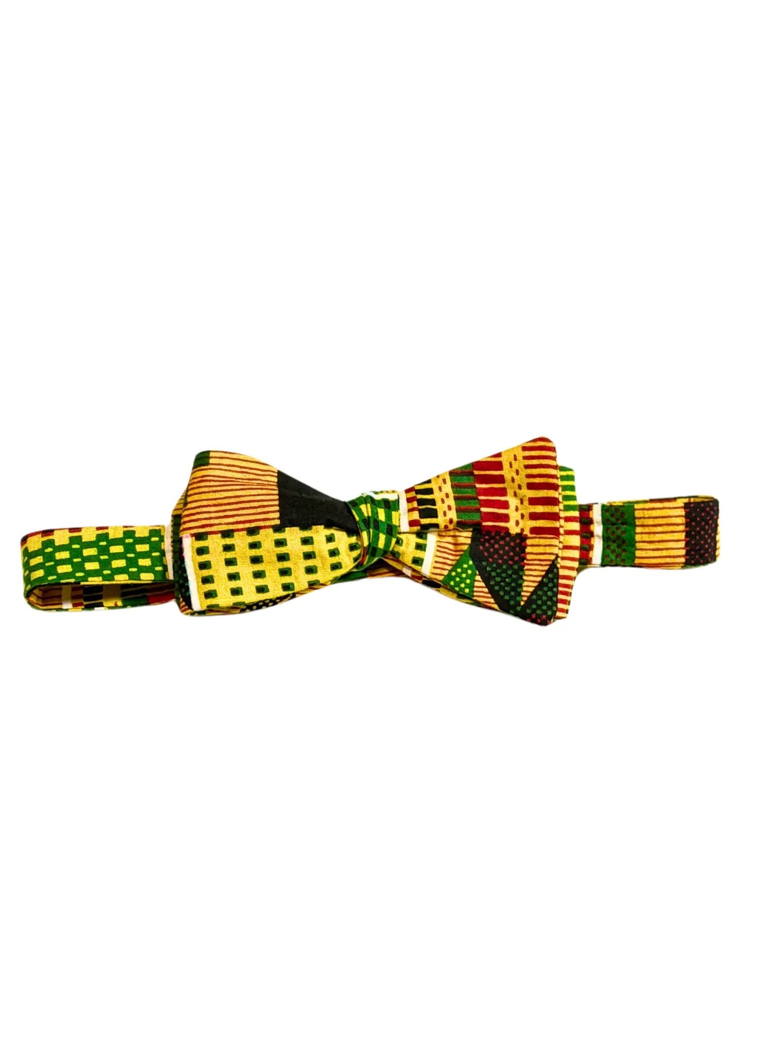 Mens Kente Self Tie Bow Tie Set
