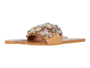 Steve Madden Women's BRIONNA Jeweled Embellished Sandals RHINESTONE (9.5, RHINESTONE)