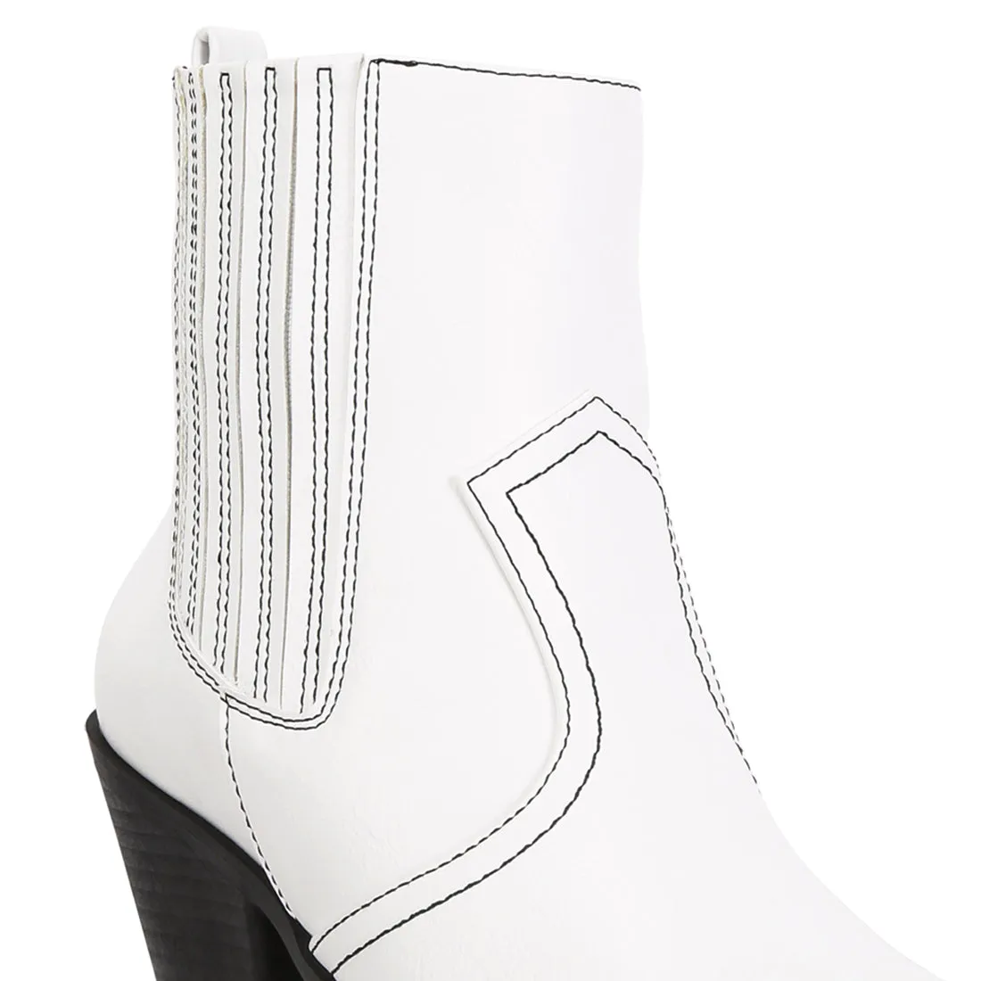 Yale High Ankle Cowboy Boots