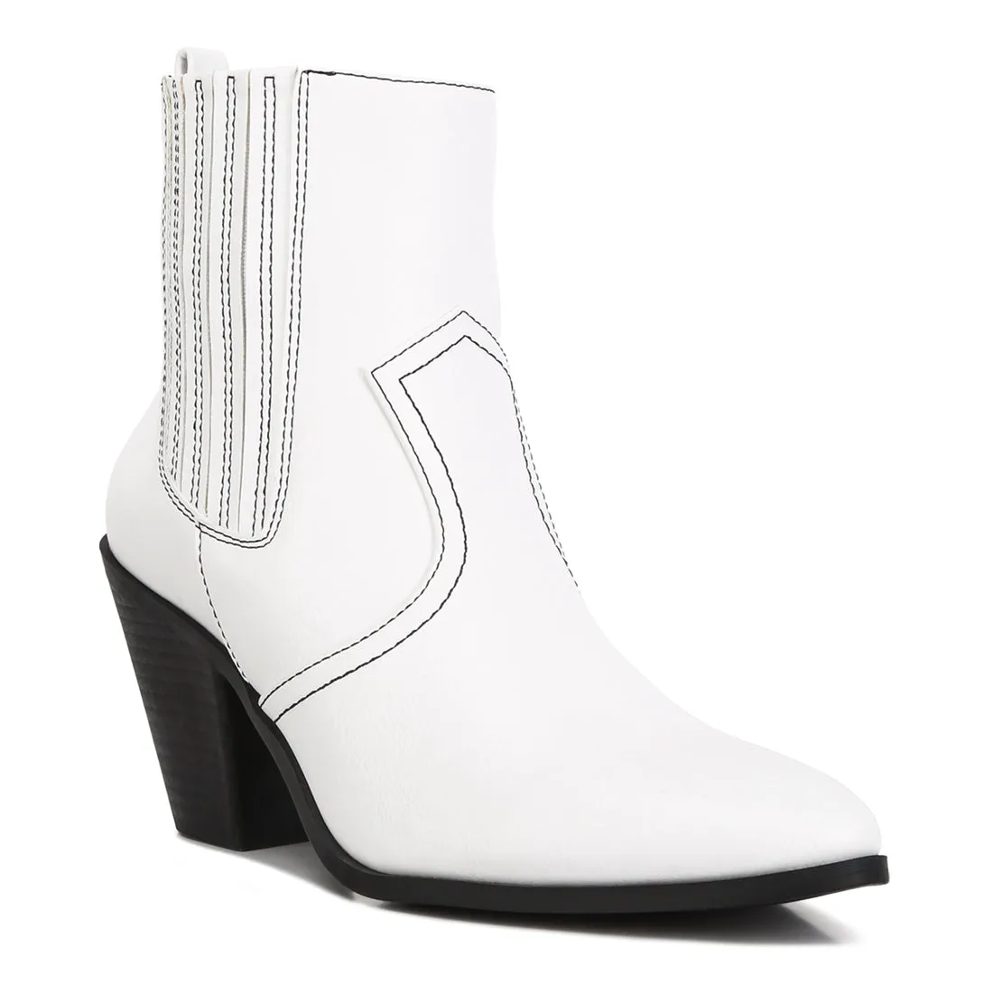 Yale High Ankle Cowboy Boots