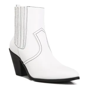 Yale High Ankle Cowboy Boots