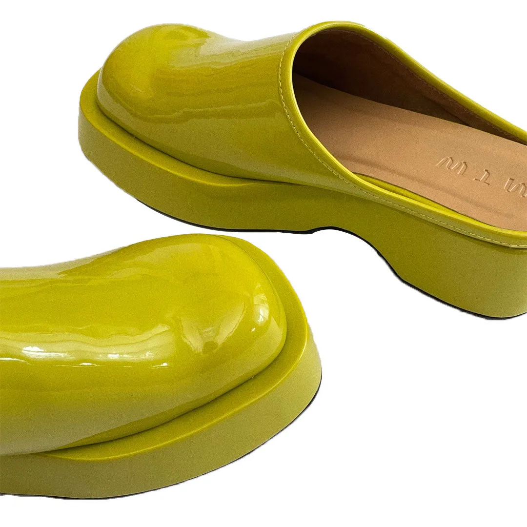 Ziggy Clogs Lime Green