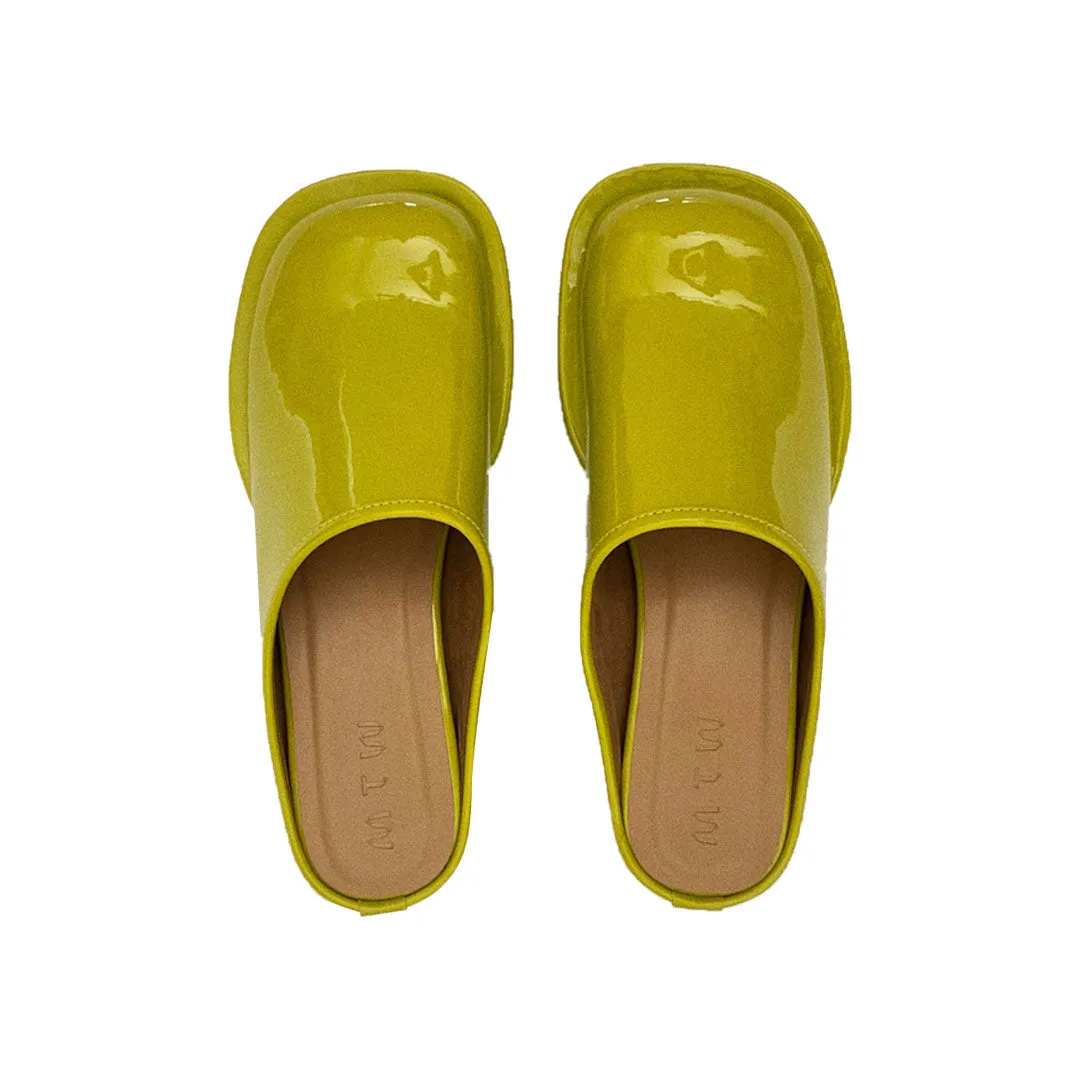 Ziggy Clogs Lime Green
